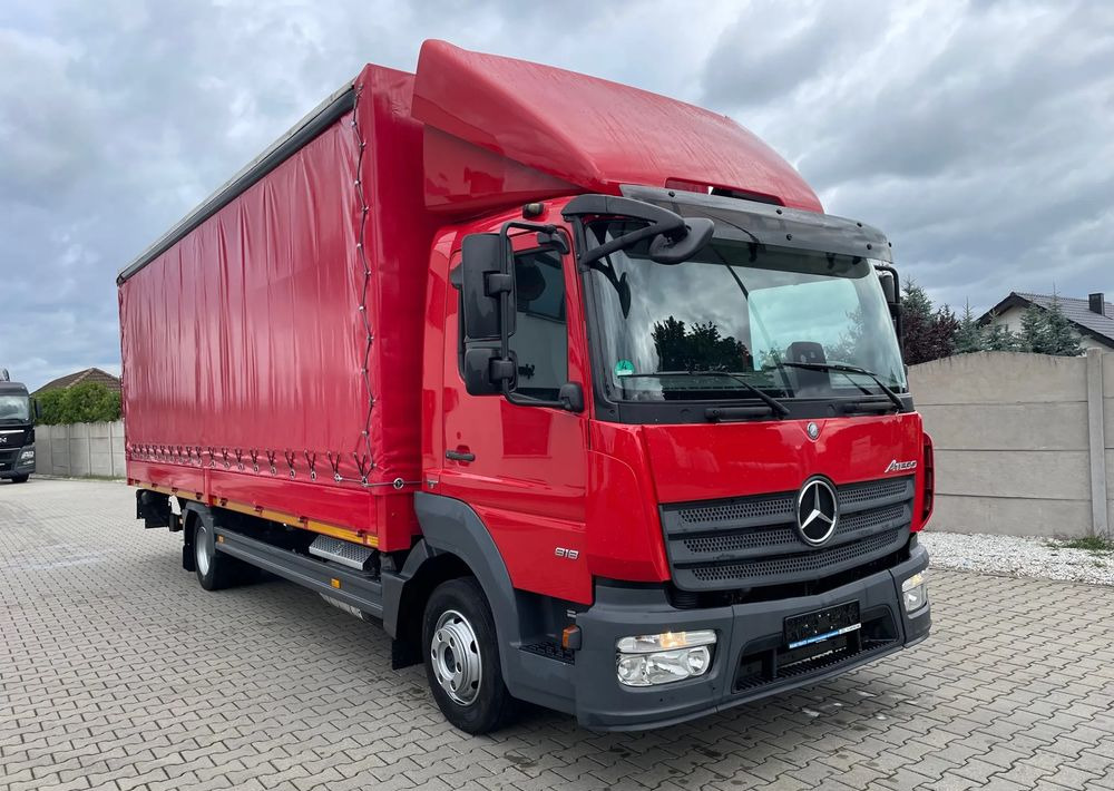 Mercedes-Benz ATEGO 818, Klima, webasto, burtofirana! - Camion cu prelată: Foto 3 Mercedes-Benz ATEGO 818, Klima, webasto, burtofirana! - Camion cu prelată: Foto 3
