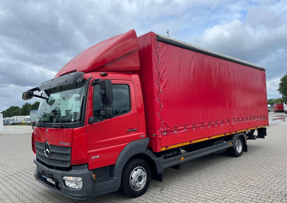 Mercedes-Benz ATEGO 818, Klima, webasto, burtofirana! - Camion cu prelată: Foto 2 Mercedes-Benz ATEGO 818, Klima, webasto, burtofirana! - Camion cu prelată: Foto 2