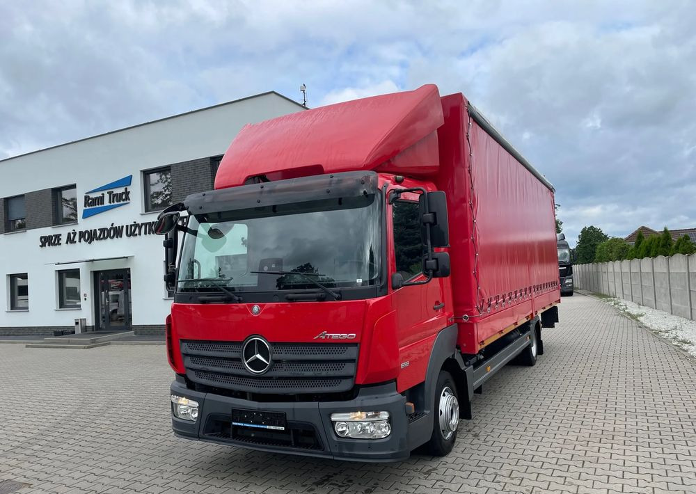Mercedes-Benz ATEGO 818, Klima, webasto, burtofirana! - Camion cu prelată: Foto 1 Mercedes-Benz ATEGO 818, Klima, webasto, burtofirana! - Camion cu prelată: Foto 1