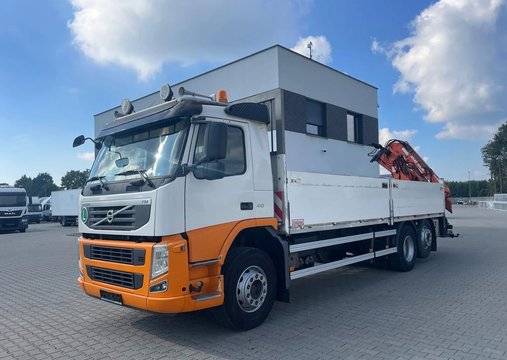 Volvo FM410 EURO 5, HDS ATLAS 165.2E-A2 RADIO STEROWANY, ZABUDOWA 7,1 m! - Camion platformă, Camion cu macara: Foto 2 Volvo FM410 EURO 5, HDS ATLAS 165.2E-A2 RADIO STEROWANY, ZABUDOWA 7,1 m! - Camion platformă, Camion cu macara: Foto 2