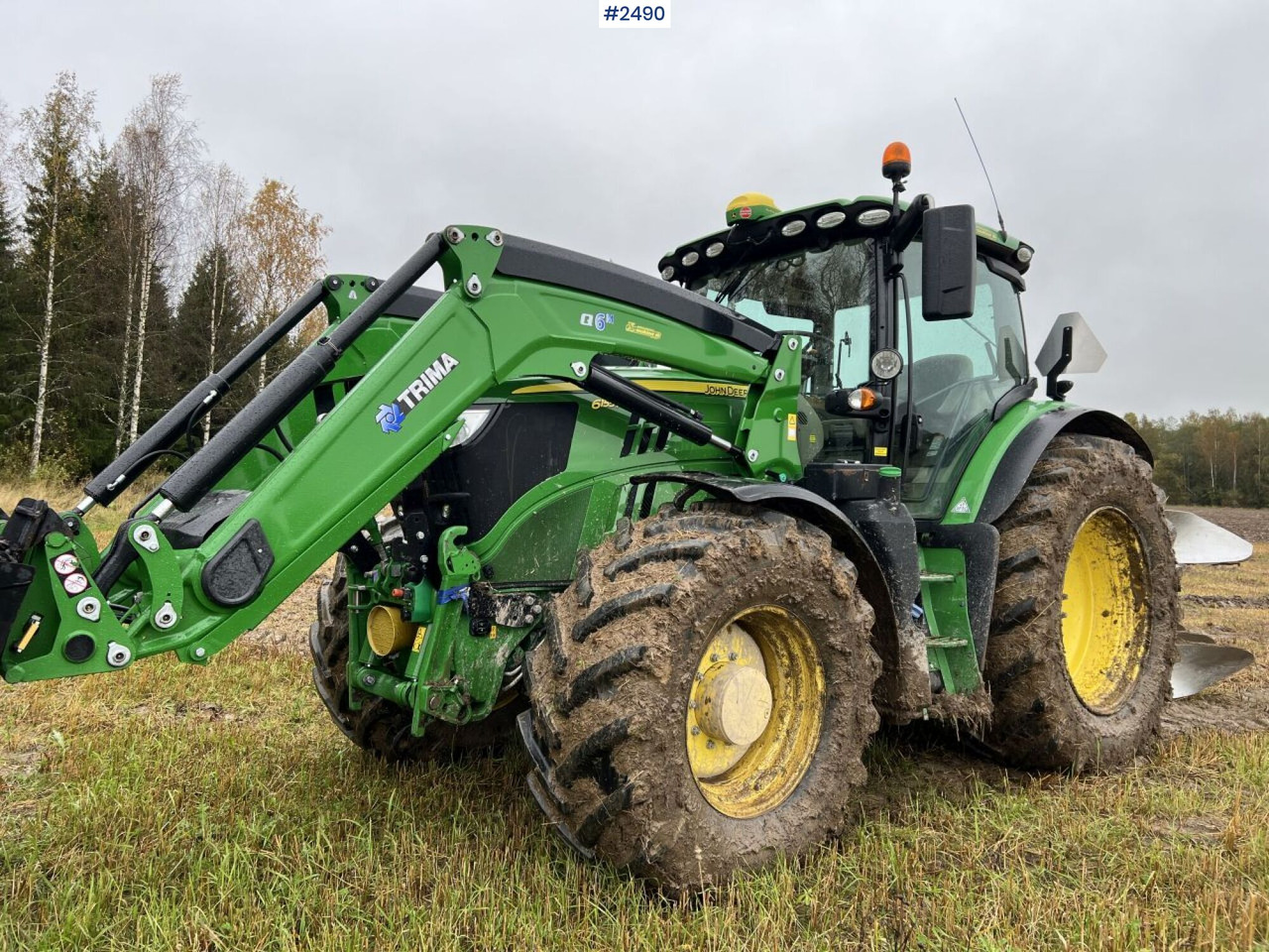 JOHN DEERE 6155R Agricultural tractor - Tractor agricol: Foto 1 JOHN DEERE 6155R Agricultural tractor - Tractor agricol: Foto 1