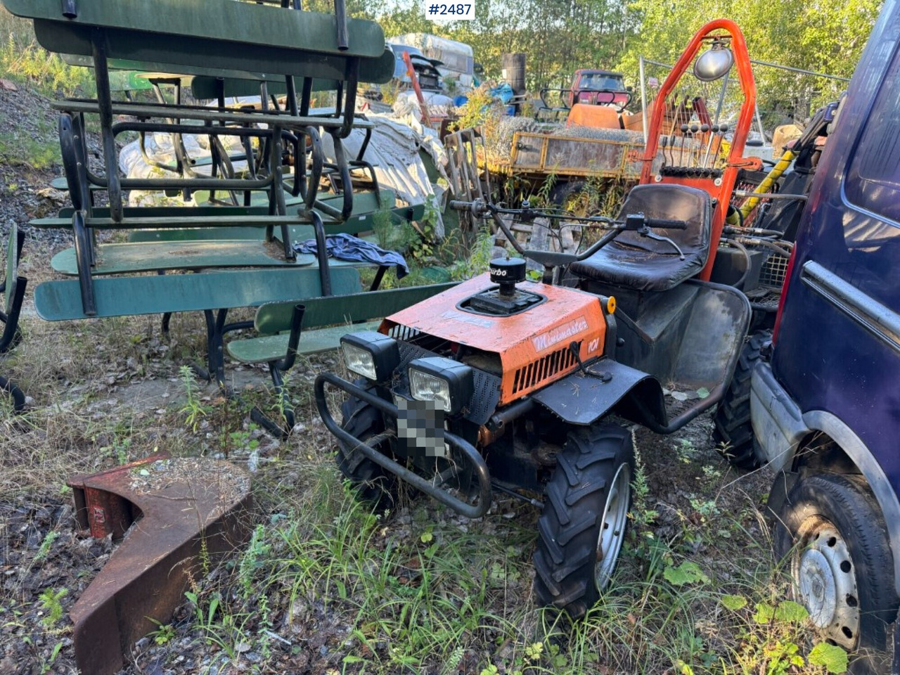 Mini forwarder Vimek Minimaster 101 - Forwarder: Foto 2 Mini forwarder Vimek Minimaster 101 - Forwarder: Foto 2