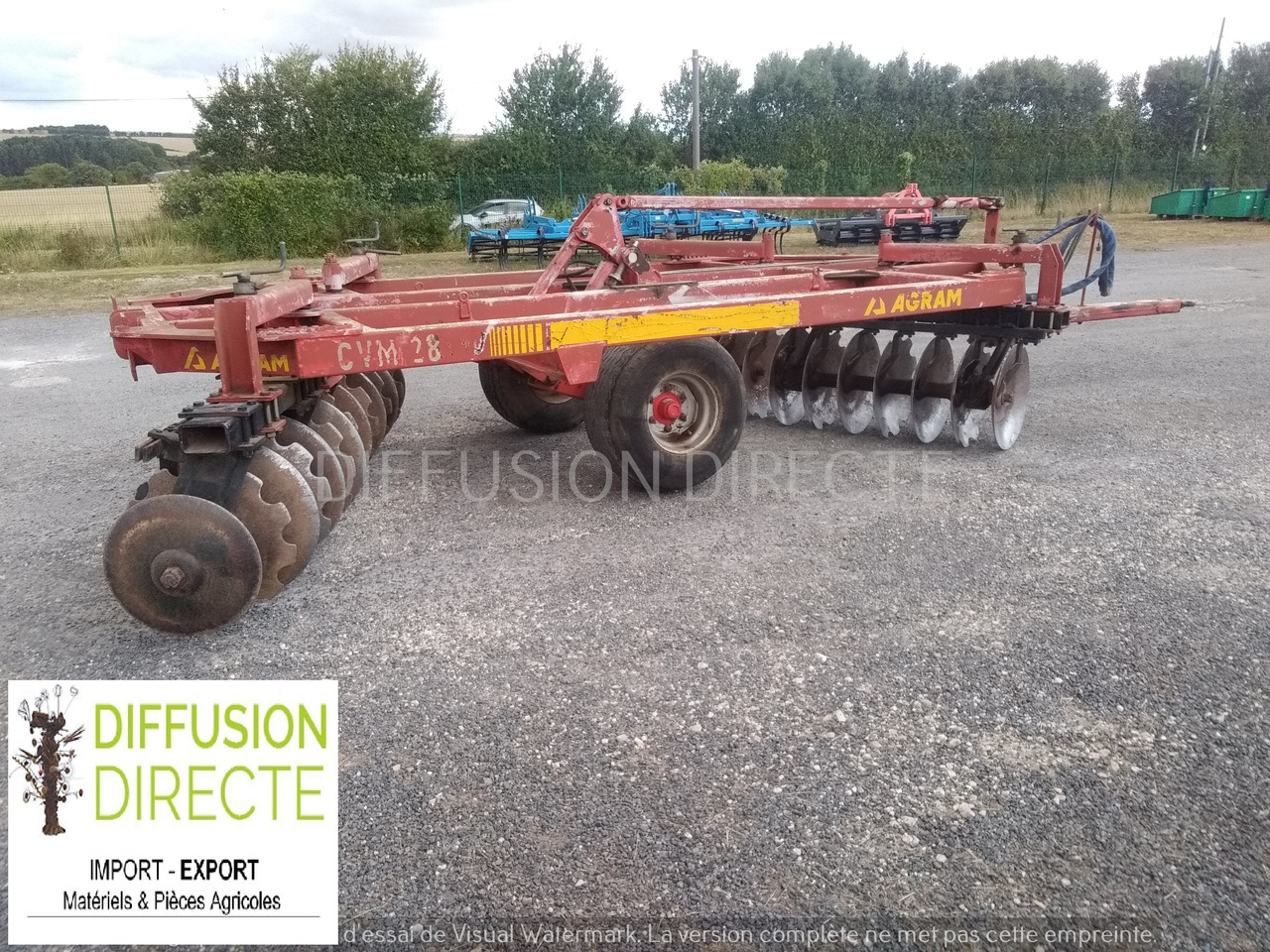 AGRAM COVER CROP CVM 28-26 - Grapă cu discuri: Foto 1 AGRAM COVER CROP CVM 28-26 - Grapă cu discuri: Foto 1