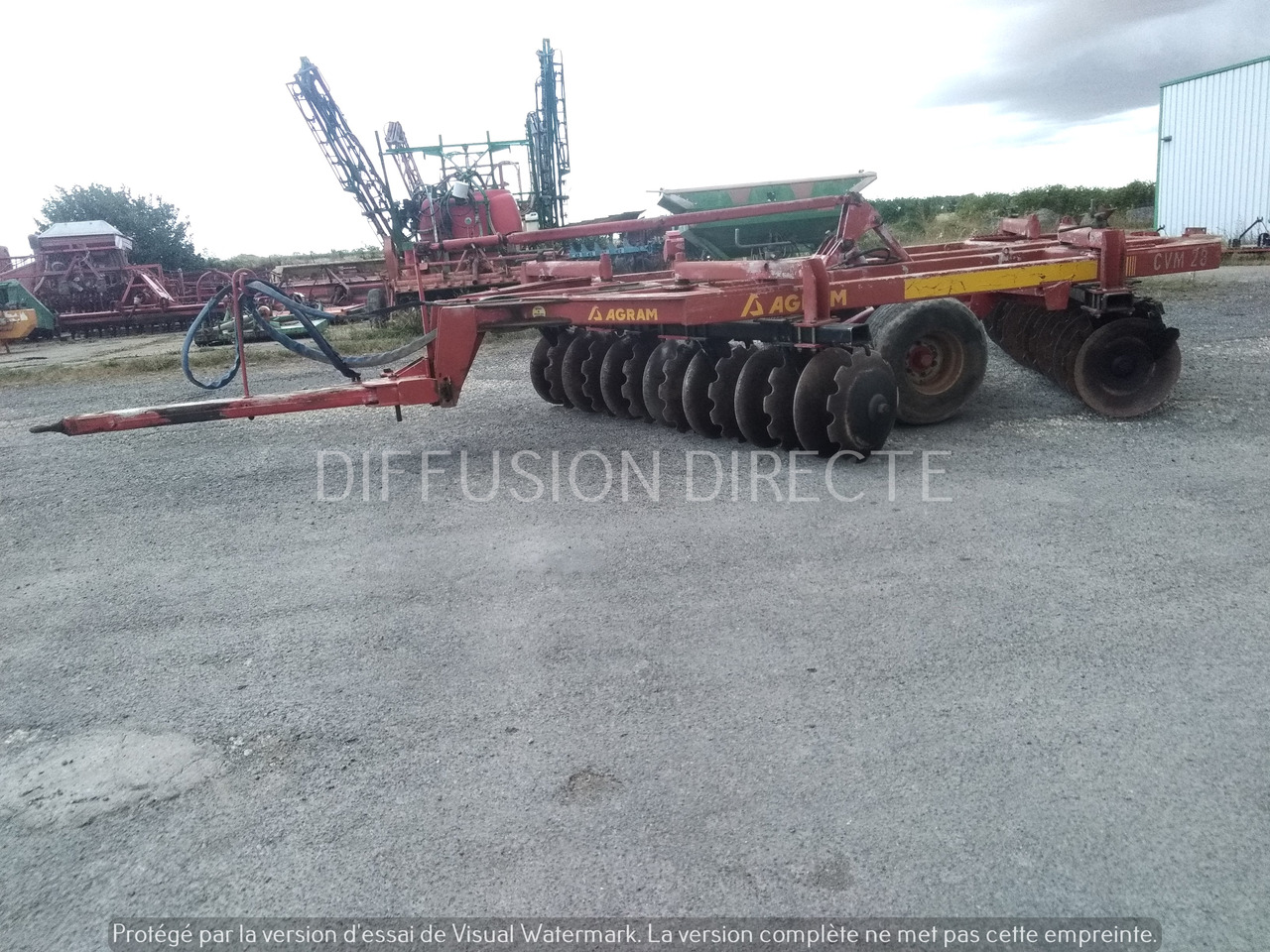 AGRAM COVER CROP CVM 28-26 - Grapă cu discuri: Foto 2 AGRAM COVER CROP CVM 28-26 - Grapă cu discuri: Foto 2