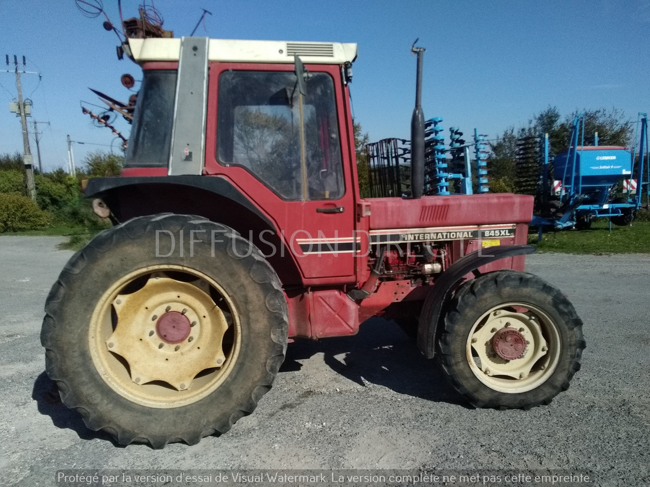 CASE IH TRACTEUR AGRICOLE 845 XL - Tractor agricol: Foto 2 CASE IH TRACTEUR AGRICOLE 845 XL - Tractor agricol: Foto 2
