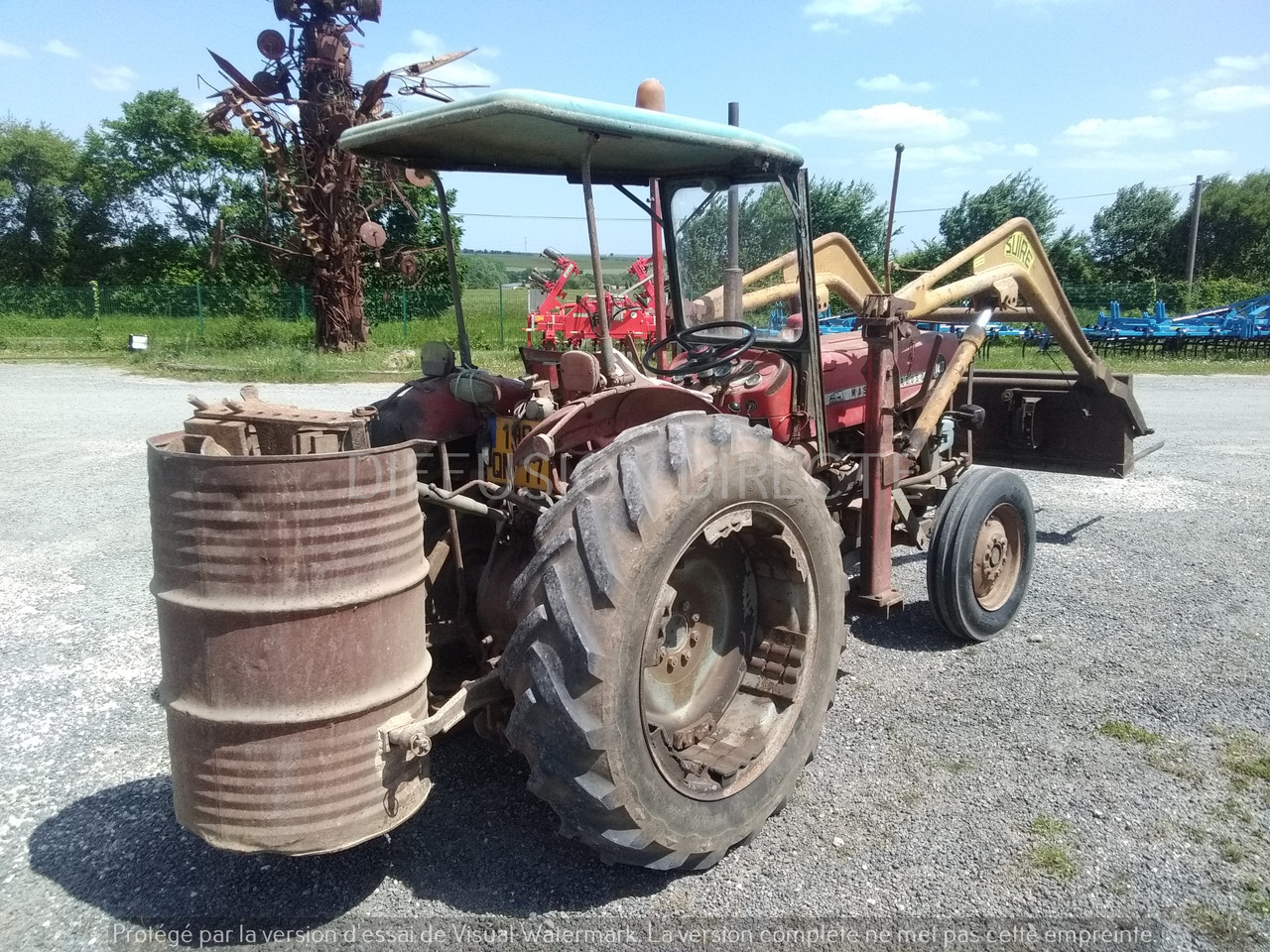 MASSEY FERGUSON TRACTEUR AGRICOLE 140 SUPER - Tractor agricol: Foto 2 MASSEY FERGUSON TRACTEUR AGRICOLE 140 SUPER - Tractor agricol: Foto 2