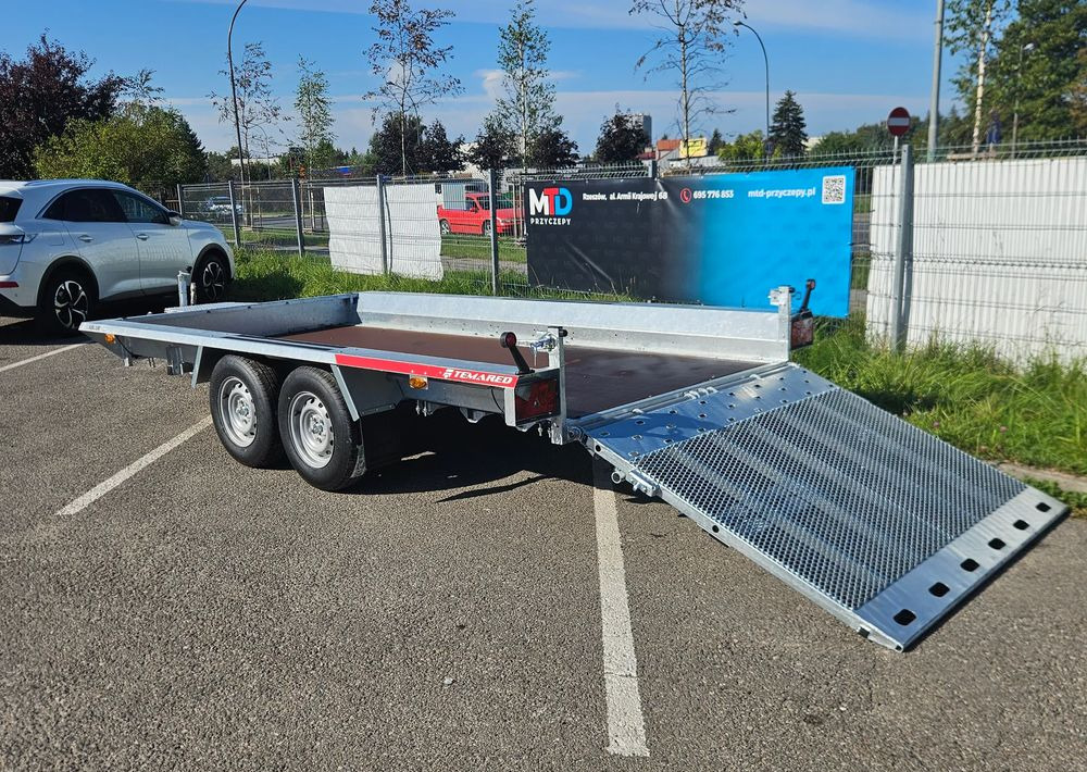 TEMARED BUILDER 3 4018 S 2 oś - Remorcă transport utilaje: Foto 4 TEMARED BUILDER 3 4018 S 2 oś - Remorcă transport utilaje: Foto 4