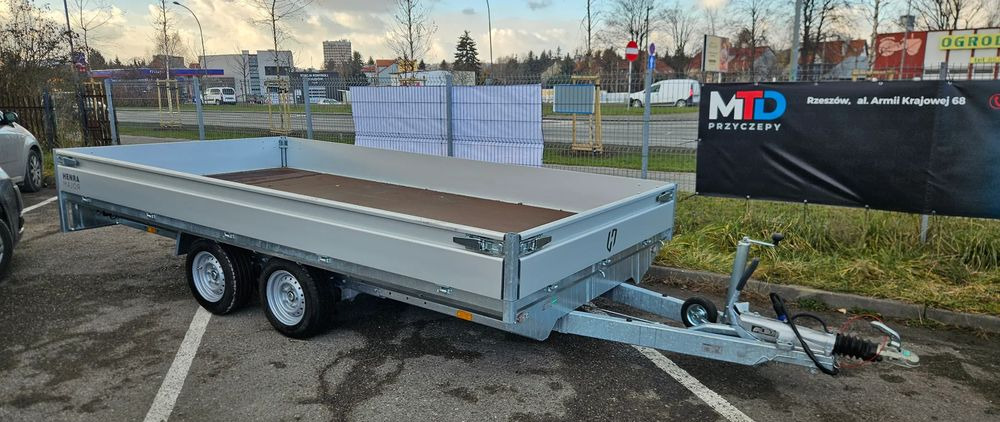TEMARED Henra Transporter 4020 - Remorcă platformă: Foto 1 TEMARED Henra Transporter 4020 - Remorcă platformă: Foto 1