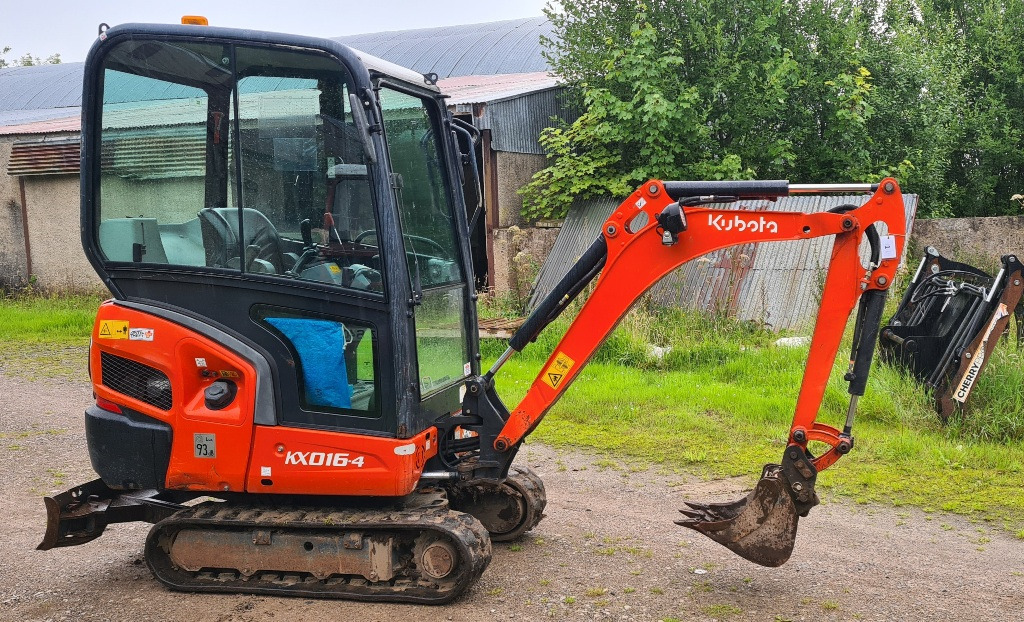 2016 Kubota KX016-4 Mini Digger, only 1550 hours - Mini excavator: Foto 2 2016 Kubota KX016-4 Mini Digger, only 1550 hours - Mini excavator: Foto 2