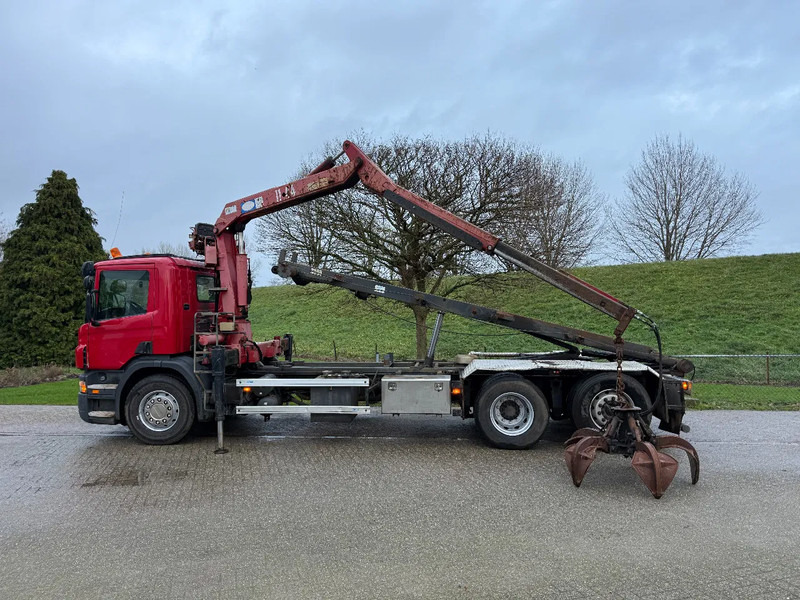 Scania P270 Kabelsysteem HMF Kraan Low KM NL TRUCK 6X2 - Camion cu macara: Foto 2 Scania P270 Kabelsysteem HMF Kraan Low KM NL TRUCK 6X2 - Camion cu macara: Foto 2