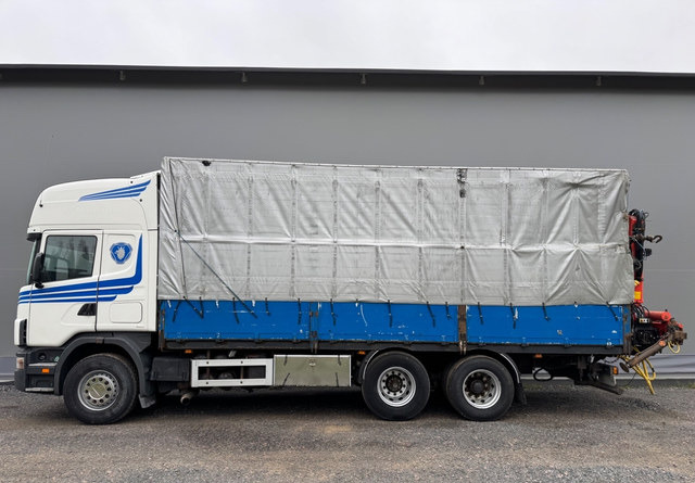 ScaniaScania 144G 6x2 - Camion furgon, Camion cu macara: Foto 3 ScaniaScania 144G 6x2 - Camion furgon, Camion cu macara: Foto 3