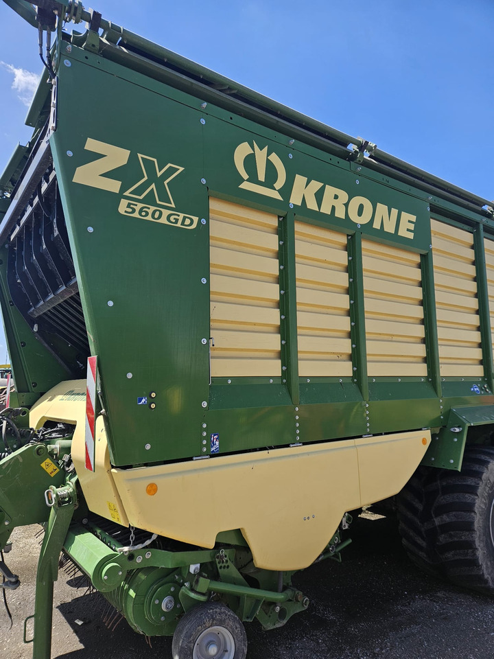 KRONE ZX560GD - Remorcă cu autoincarcare: Foto 1 KRONE ZX560GD - Remorcă cu autoincarcare: Foto 1