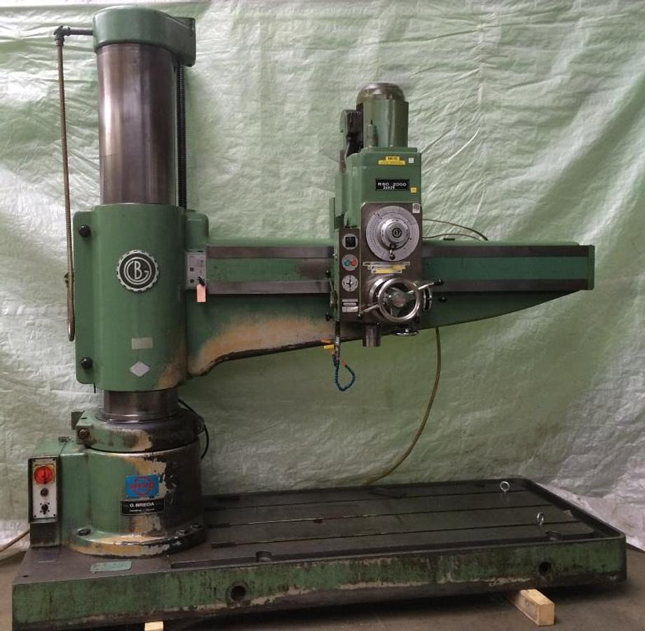 Radialbohrmaschine BREDA - Mașină de găurit cu coloană: Foto 2 Radialbohrmaschine BREDA - Mașină de găurit cu coloană: Foto 2