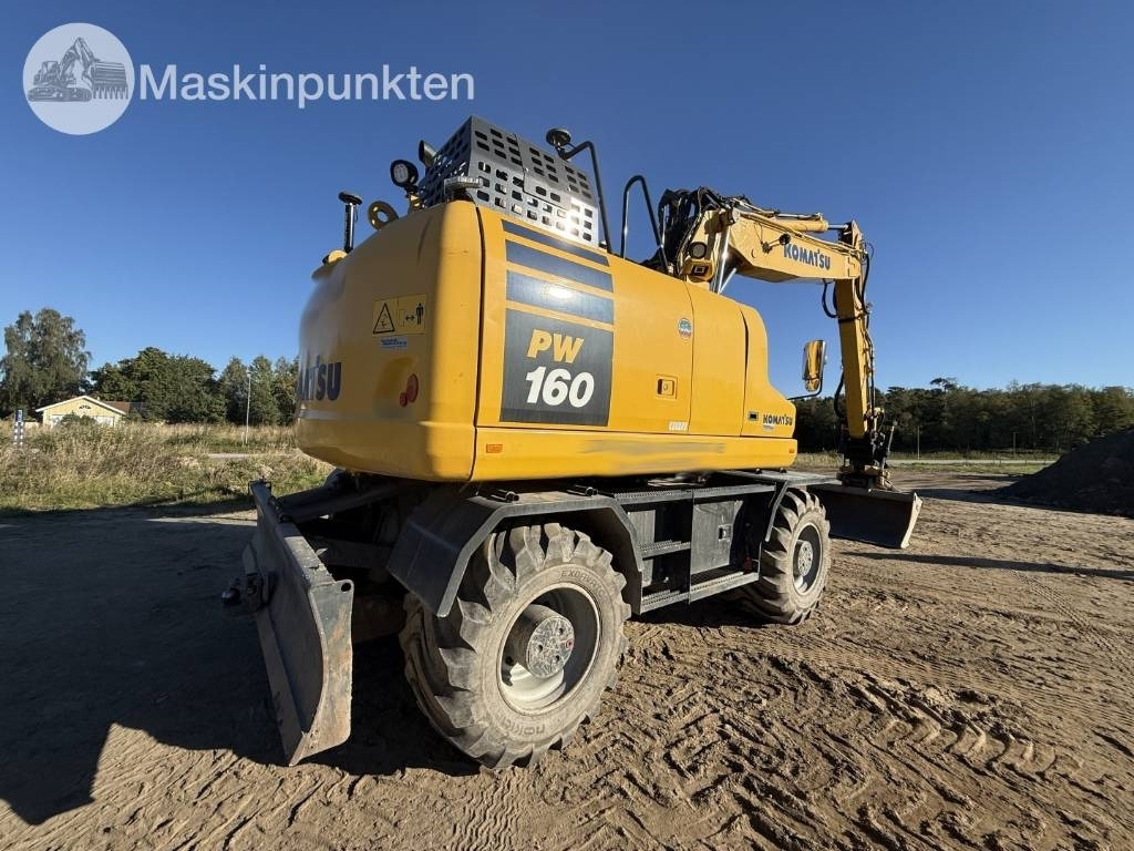 Komatsu PW 160 - Excavator pe roţi: Foto 5 Komatsu PW 160 - Excavator pe roţi: Foto 5