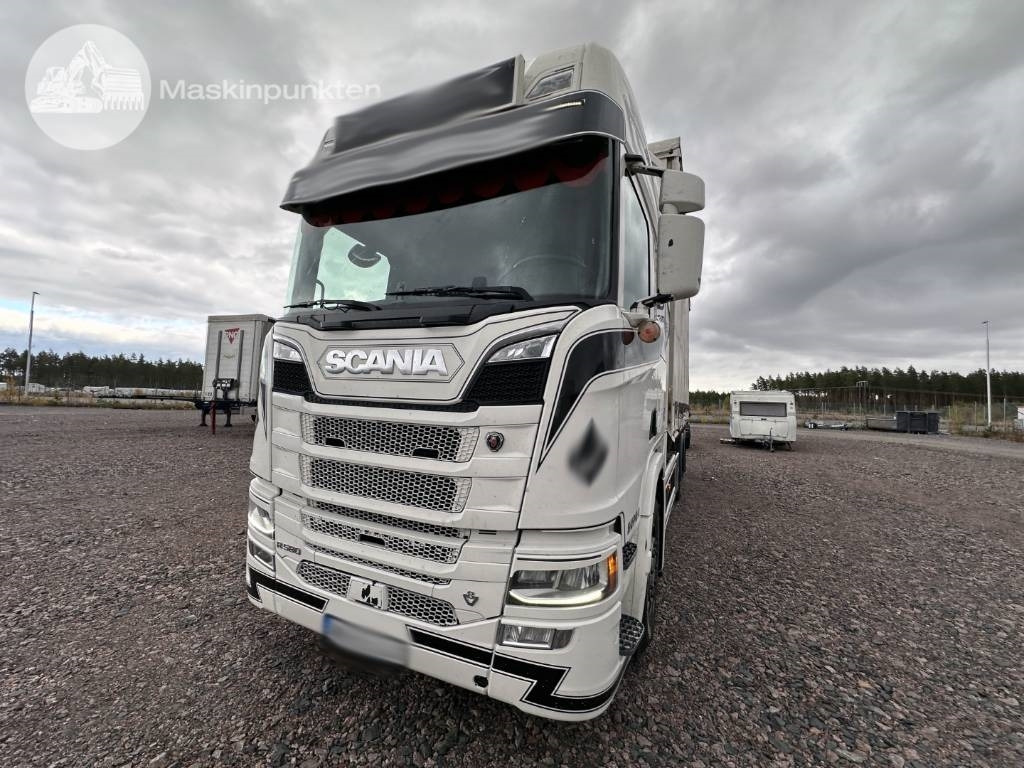 Scania R 580 - Camion transport containere/ Swap body: Foto 4 Scania R 580 - Camion transport containere/ Swap body: Foto 4