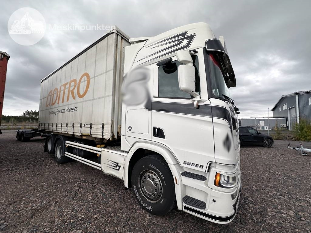 Scania R 580 - Camion transport containere/ Swap body: Foto 3 Scania R 580 - Camion transport containere/ Swap body: Foto 3