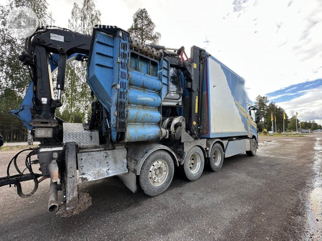 Camion platformă, Camion cu macara Volvo FH 16 750: Foto 6
