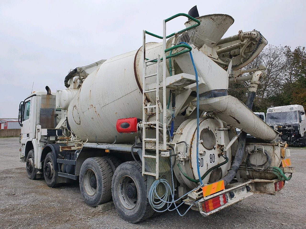 Autobetonieră MERCEDES ACTROS 3236 MALAX PUTZMEISTER: Foto 7