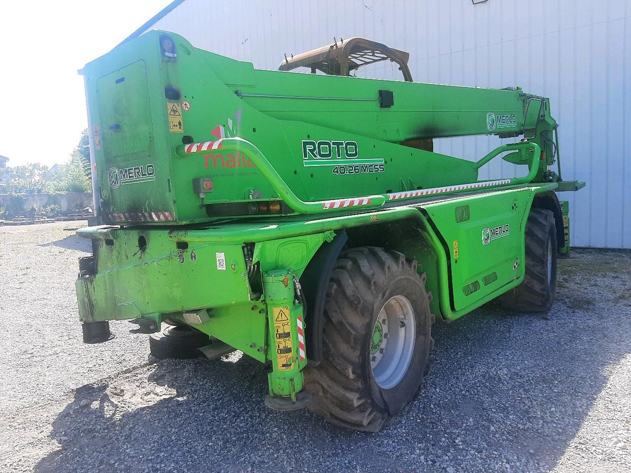 MERLO CHARGEUR TELES ROTO 40.26 MCSS - Stivuitor telescopic: Foto 4 MERLO CHARGEUR TELES ROTO 40.26 MCSS - Stivuitor telescopic: Foto 4