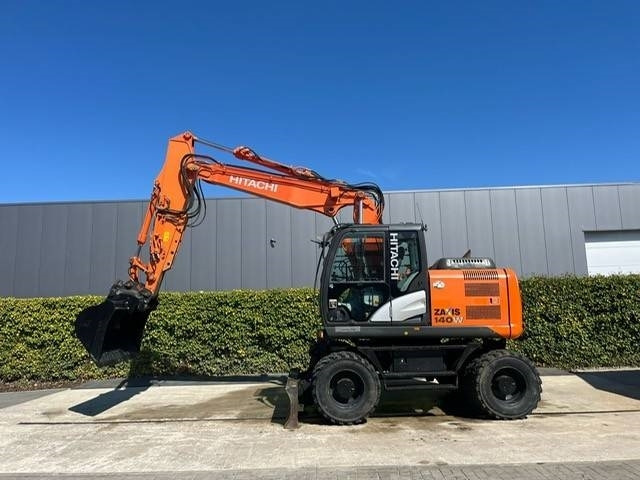Excavator pe roţi Hitachi 140W-5B: Foto 15