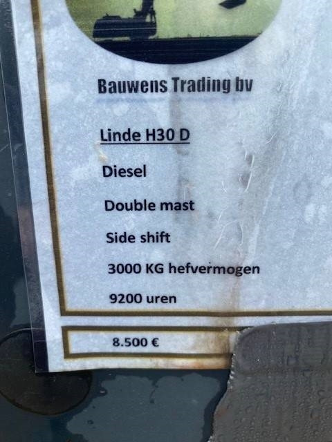 Stivuitor diesel Linde H 30 D-03: Foto 7