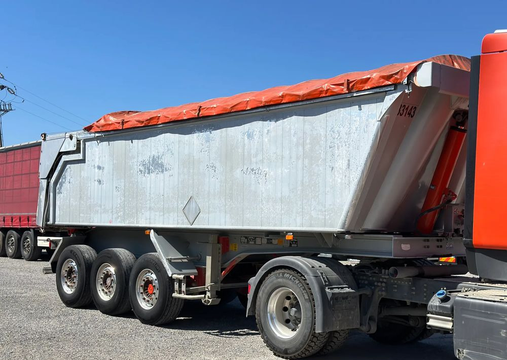 Benalu 25 m3 OSIE SAF HYDRAULICZNA KLAPA ELEKRYCZNY DACH - Semiremorcă basculantă: Foto 1 Benalu 25 m3 OSIE SAF HYDRAULICZNA KLAPA ELEKRYCZNY DACH - Semiremorcă basculantă: Foto 1