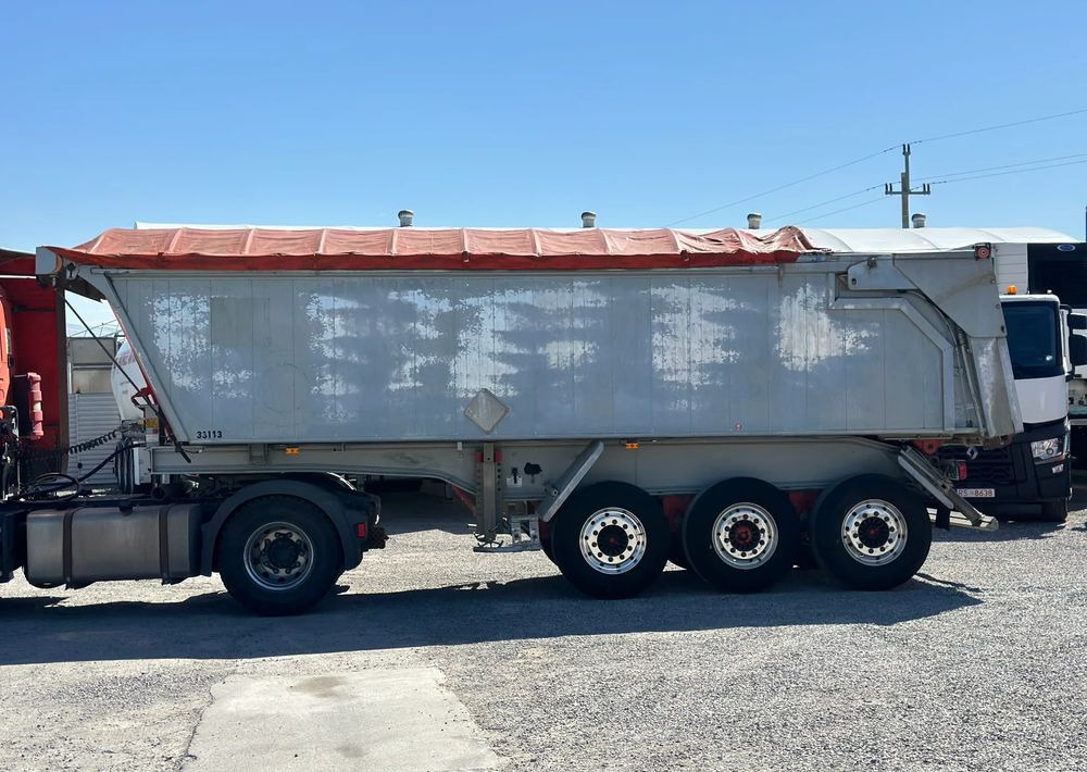Benalu 25 m3 OSIE SAF HYDRAULICZNA KLAPA ELEKRYCZNY DACH - Semiremorcă basculantă: Foto 3 Benalu 25 m3 OSIE SAF HYDRAULICZNA KLAPA ELEKRYCZNY DACH - Semiremorcă basculantă: Foto 3