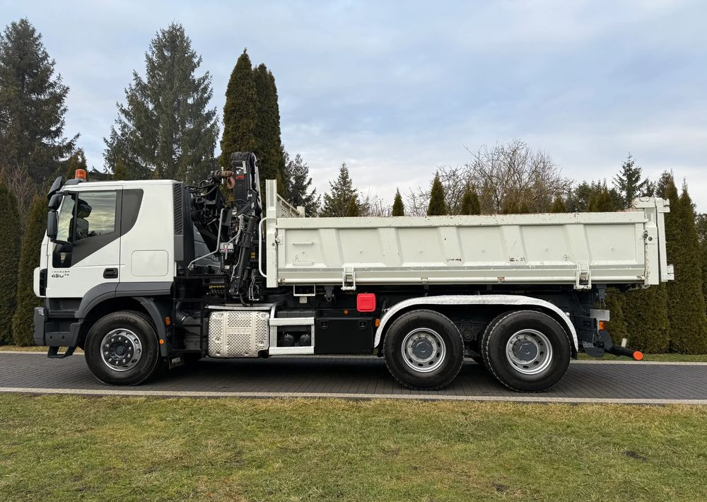 Iveco TRAKKER 450 6X4 PODWÓJNA HYDRO-BURTA HIAB 104 - Camion basculantă: Foto 5 Iveco TRAKKER 450 6X4 PODWÓJNA HYDRO-BURTA HIAB 104 - Camion basculantă: Foto 5
