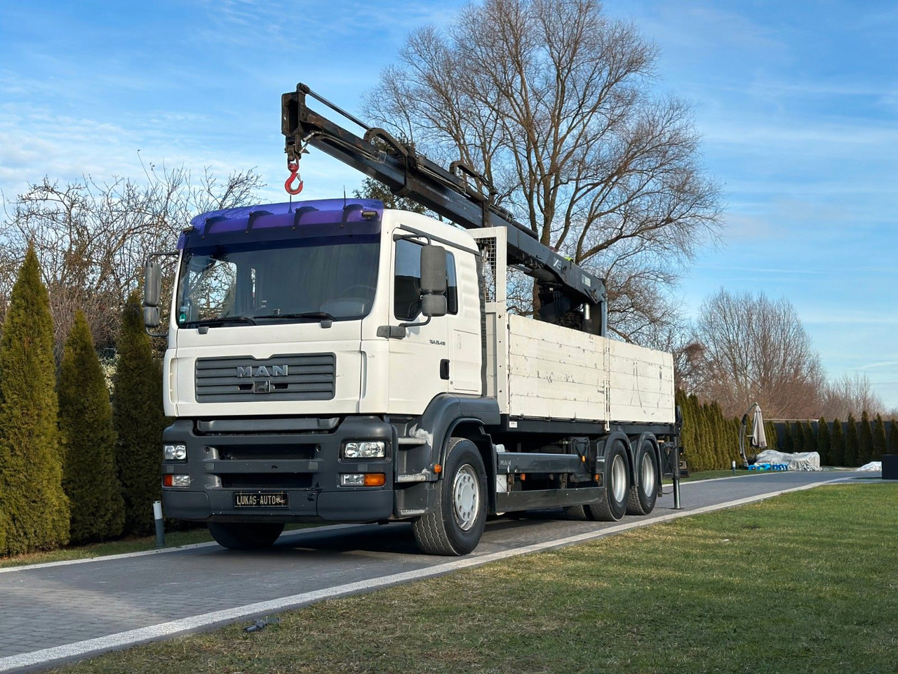 MAN TGA 26.410 6x4 HIAB MANUAL - Camion cu macara: Foto 1 MAN TGA 26.410 6x4 HIAB MANUAL - Camion cu macara: Foto 1
