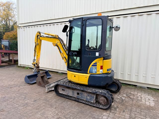 Komatsu PC26MR-3 / 2020 BJ / 2 x Löffel - Mini excavator: Foto 3 Komatsu PC26MR-3 / 2020 BJ / 2 x Löffel - Mini excavator: Foto 3