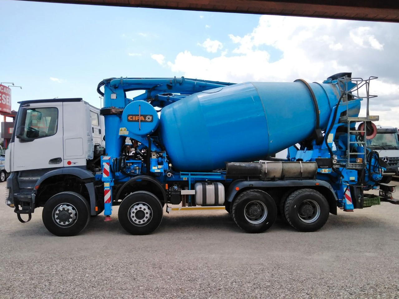 Mercedes-Benz AROCS 4140 CIFA MAGNUM MK28.4L 8X6 - Autobetonieră cu pompă: Foto 4 Mercedes-Benz AROCS 4140 CIFA MAGNUM MK28.4L 8X6 - Autobetonieră cu pompă: Foto 4