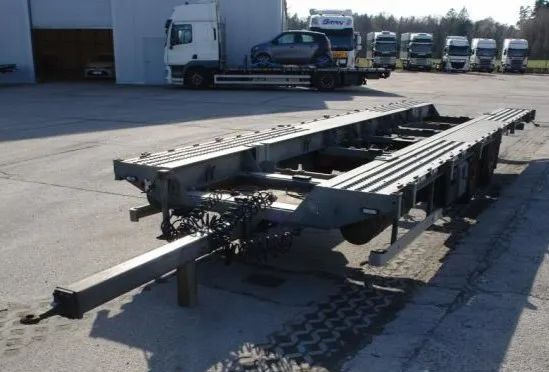 Tramp Trail ASGRAF AS32 laweta-platforma super - Remorcă abroll/ Skiploader: Foto 1 Tramp Trail ASGRAF AS32 laweta-platforma super - Remorcă abroll/ Skiploader: Foto 1