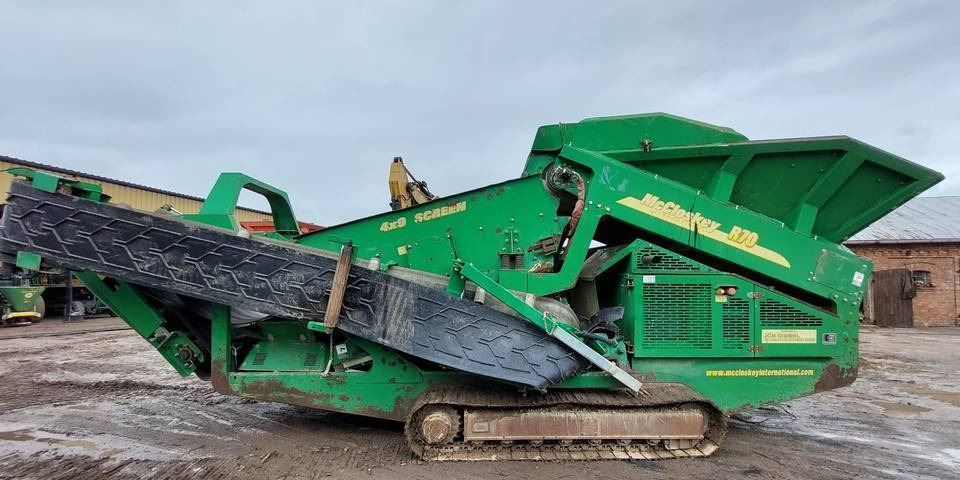 Przesiewacz McCloskey R70 nowe taśmy 18 ton 3 frakcje - Statia de sortare: Foto 1 Przesiewacz McCloskey R70 nowe taśmy 18 ton 3 frakcje - Statia de sortare: Foto 1