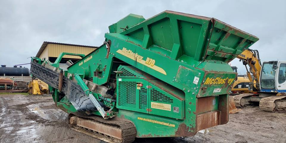 Przesiewacz McCloskey R70 nowe taśmy 18 ton 3 frakcje - Statia de sortare: Foto 5 Przesiewacz McCloskey R70 nowe taśmy 18 ton 3 frakcje - Statia de sortare: Foto 5