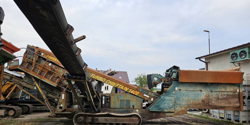 Przesiewacz mobilny Powerscreen Chieftain 1400 rozdrabniacz wibrokrata - Statia de sortare: Foto 5 Przesiewacz mobilny Powerscreen Chieftain 1400 rozdrabniacz wibrokrata - Statia de sortare: Foto 5