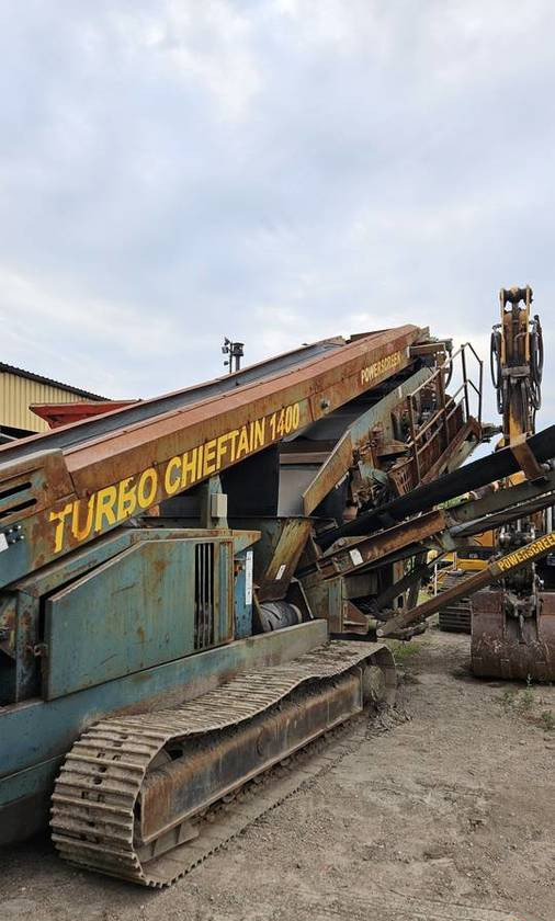 Przesiewacz mobilny Powerscreen Chieftain 1400 rozdrabniacz wibrokrata - Statia de sortare: Foto 2 Przesiewacz mobilny Powerscreen Chieftain 1400 rozdrabniacz wibrokrata - Statia de sortare: Foto 2