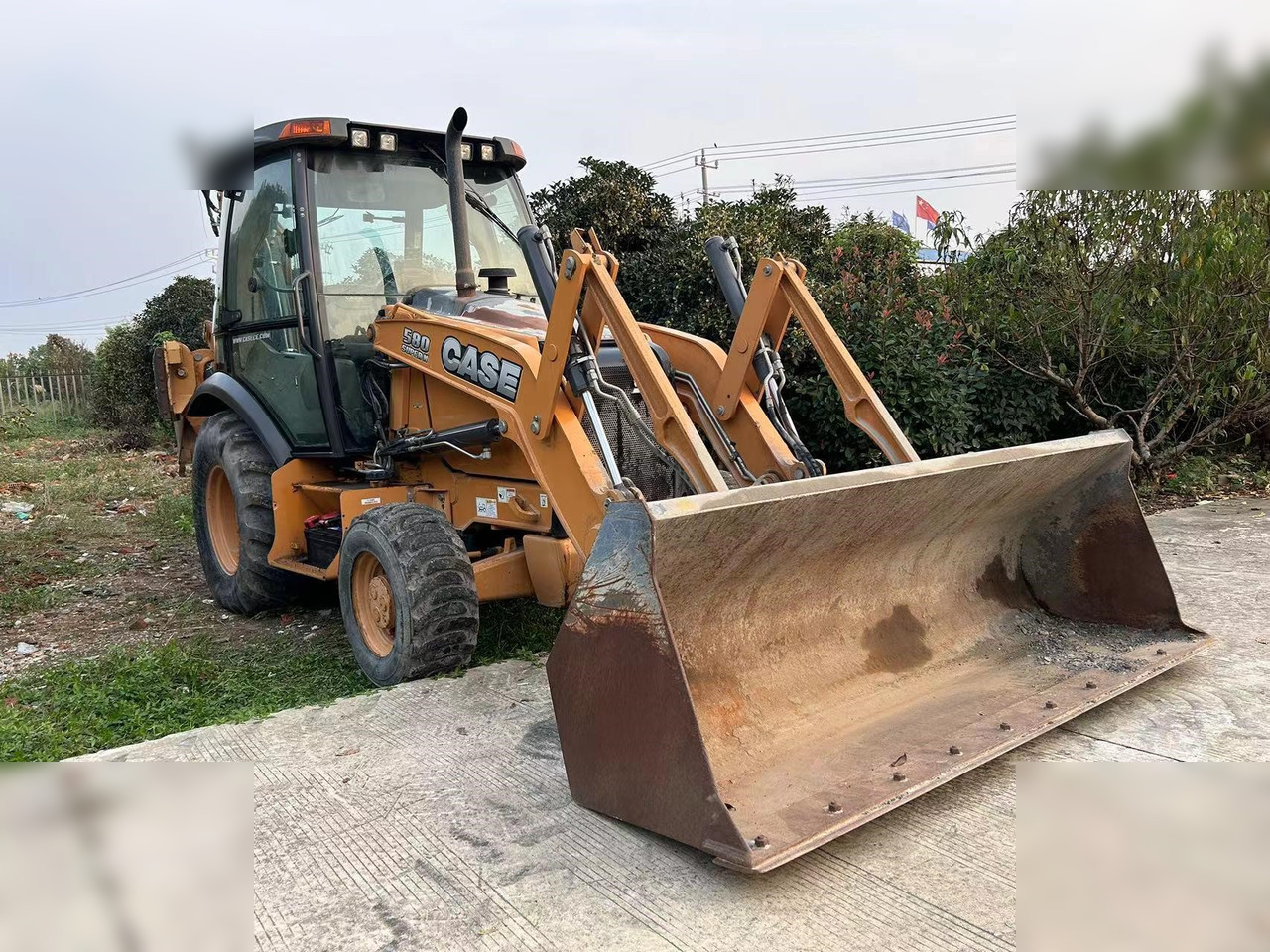 CASE 580 - Buldoexcavator: Foto 5 CASE 580 - Buldoexcavator: Foto 5