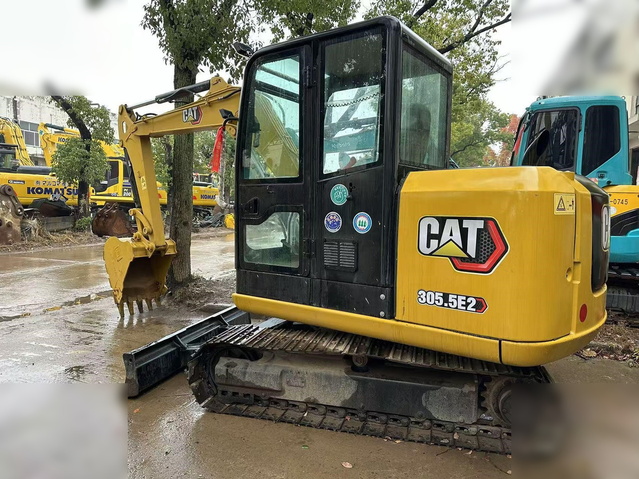 CATERPILLAR 305.5E2 - Mini excavator: Foto 1 CATERPILLAR 305.5E2 - Mini excavator: Foto 1