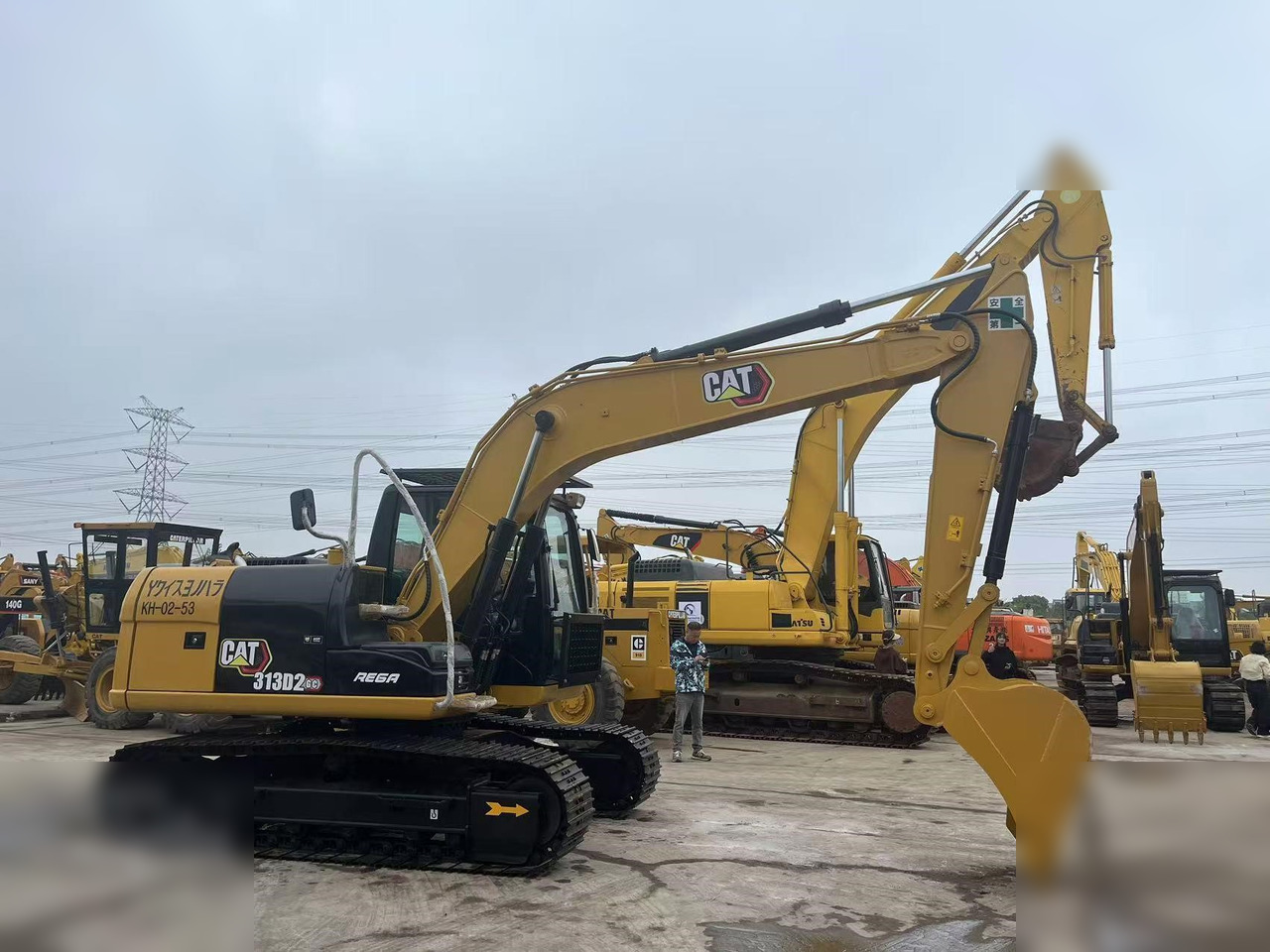 CATERPILLAR 313D2 GC - Excavator pe şenile: Foto 1 CATERPILLAR 313D2 GC - Excavator pe şenile: Foto 1