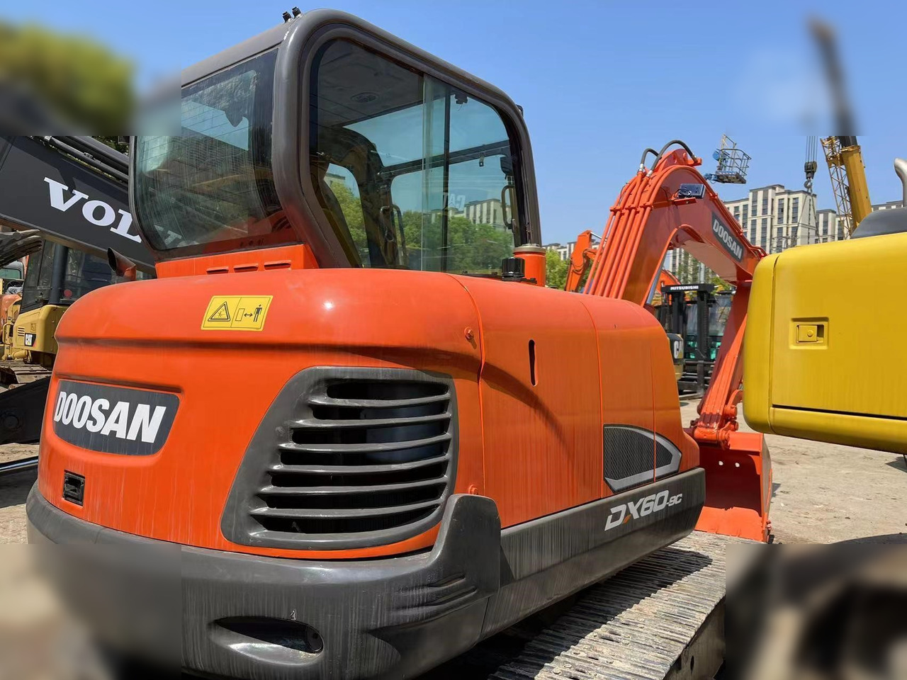 DOOSAN DX60-9C - Excavator pe şenile: Foto 4 DOOSAN DX60-9C - Excavator pe şenile: Foto 4