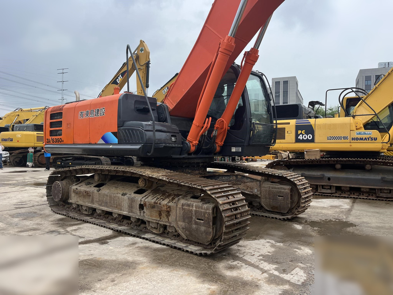 HITACHI ZX350H-5G - Excavator pe şenile: Foto 5 HITACHI ZX350H-5G - Excavator pe şenile: Foto 5