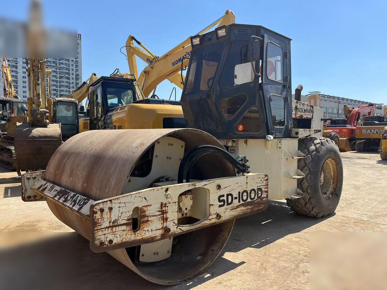 INGERSOLL-RAND SD100D - Cilindru compactor: Foto 1 INGERSOLL-RAND SD100D - Cilindru compactor: Foto 1