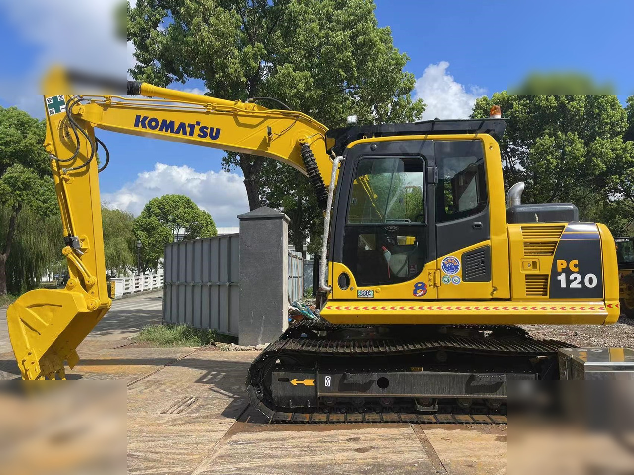 KOMATSU PC120-8 - Excavator pe şenile: Foto 1 KOMATSU PC120-8 - Excavator pe şenile: Foto 1