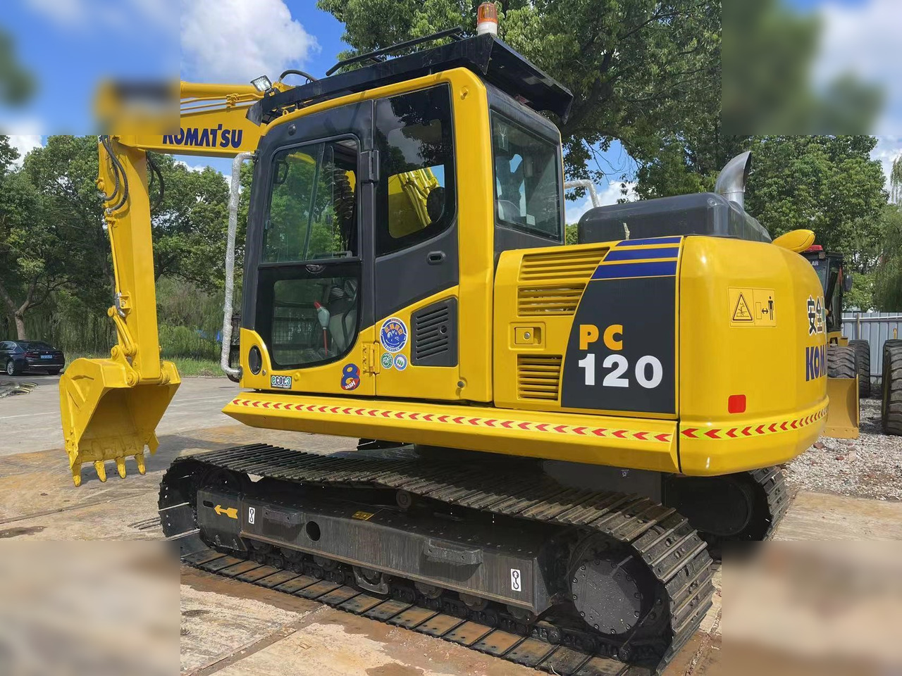 KOMATSU PC120-8 - Excavator pe şenile: Foto 2 KOMATSU PC120-8 - Excavator pe şenile: Foto 2