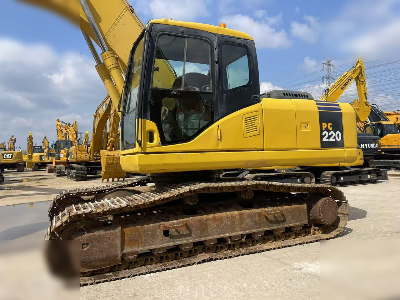 KOMATSU PC220-7 - Excavator pe şenile: Foto 5 KOMATSU PC220-7 - Excavator pe şenile: Foto 5