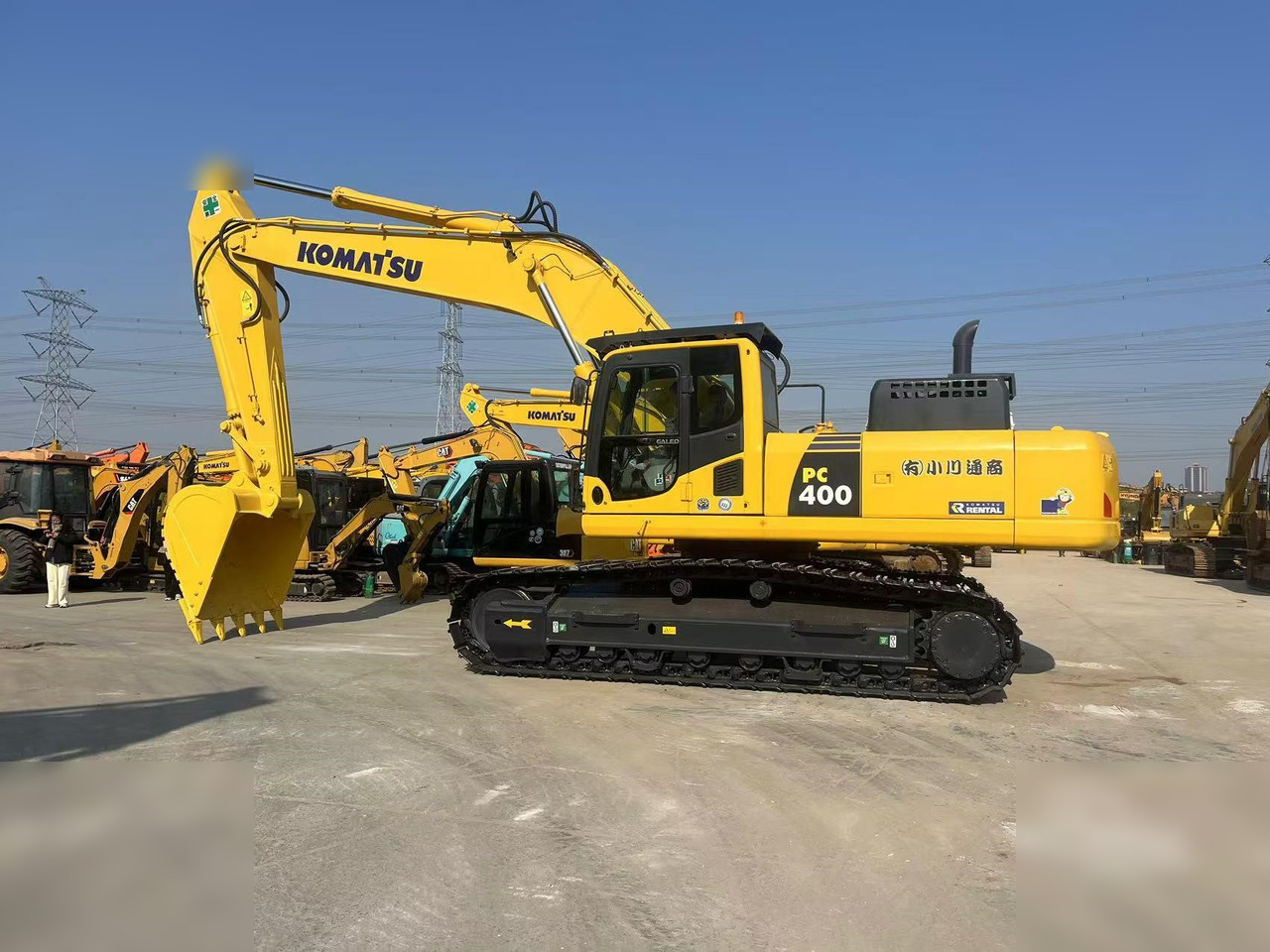 KOMATSU PC400-8R - Excavator pe şenile: Foto 1 KOMATSU PC400-8R - Excavator pe şenile: Foto 1