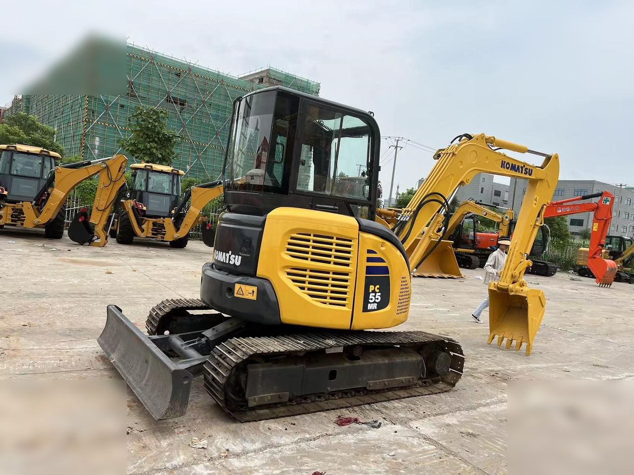 KOMATSU PC55MR-2 - Mini excavator: Foto 3 KOMATSU PC55MR-2 - Mini excavator: Foto 3