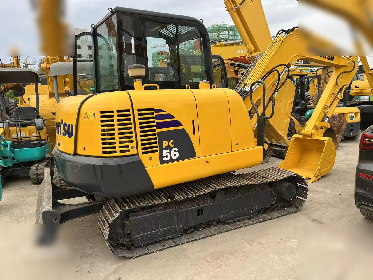 KOMATSU PC56-7 - Mini excavator: Foto 1 KOMATSU PC56-7 - Mini excavator: Foto 1
