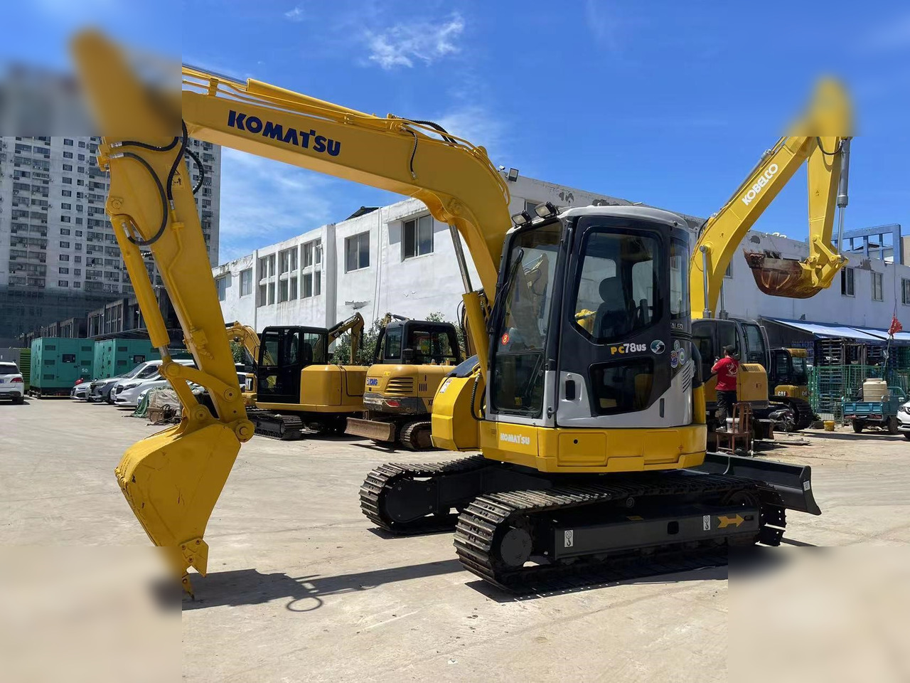 KOMATSU PC78US-6 - Excavator pe şenile: Foto 1 KOMATSU PC78US-6 - Excavator pe şenile: Foto 1