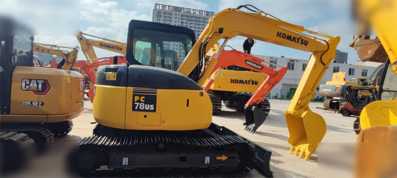 KOMATSU PC78US-6 - Excavator pe şenile: Foto 1 KOMATSU PC78US-6 - Excavator pe şenile: Foto 1